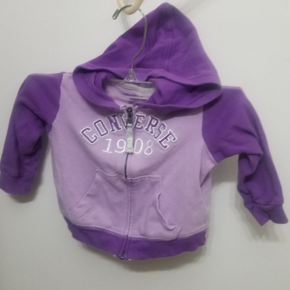 Converse Other - purple Converse toddler's hoodie